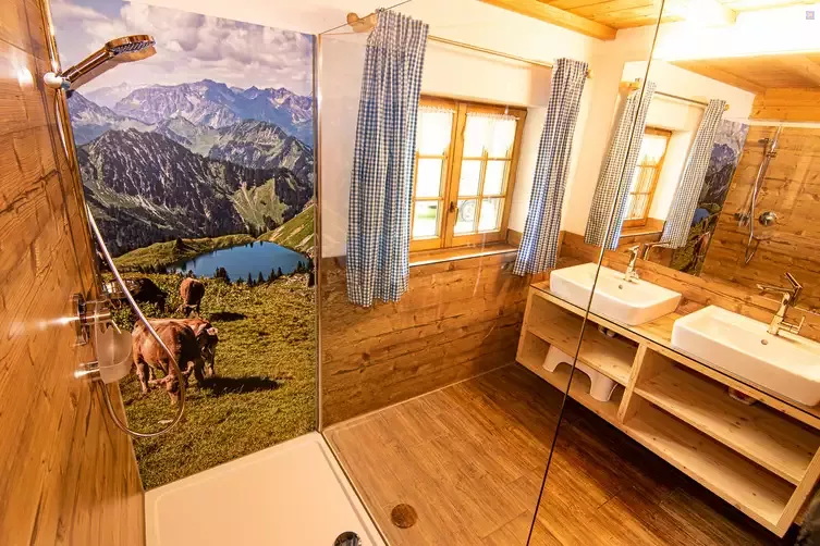 Berghütte "Alpe Halden" (20 Betten) und Blockhütte "Waldhäusle" (6